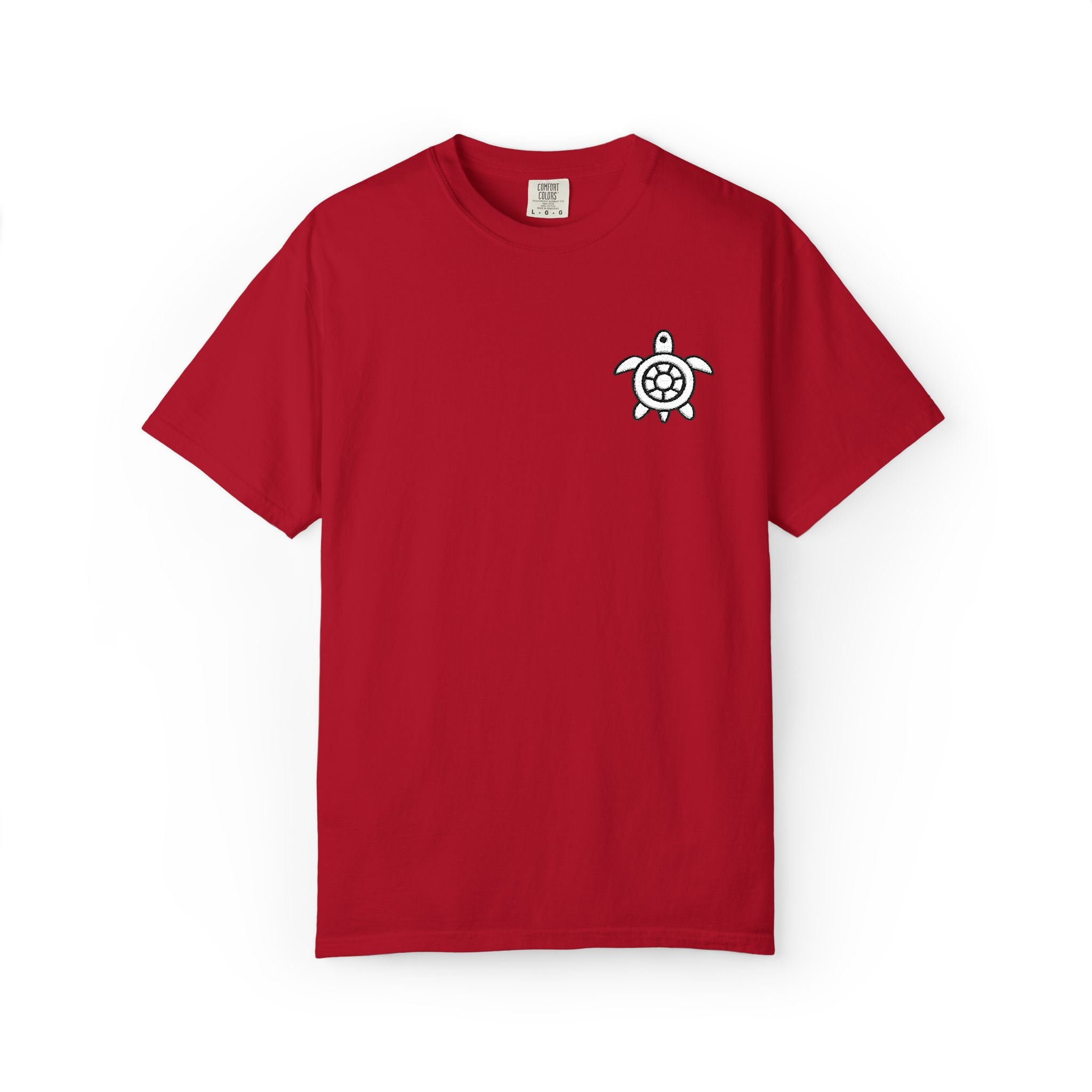 CHUBBA GEAR® Embroidered Turtle Logo Heavyweight T-Shirt
