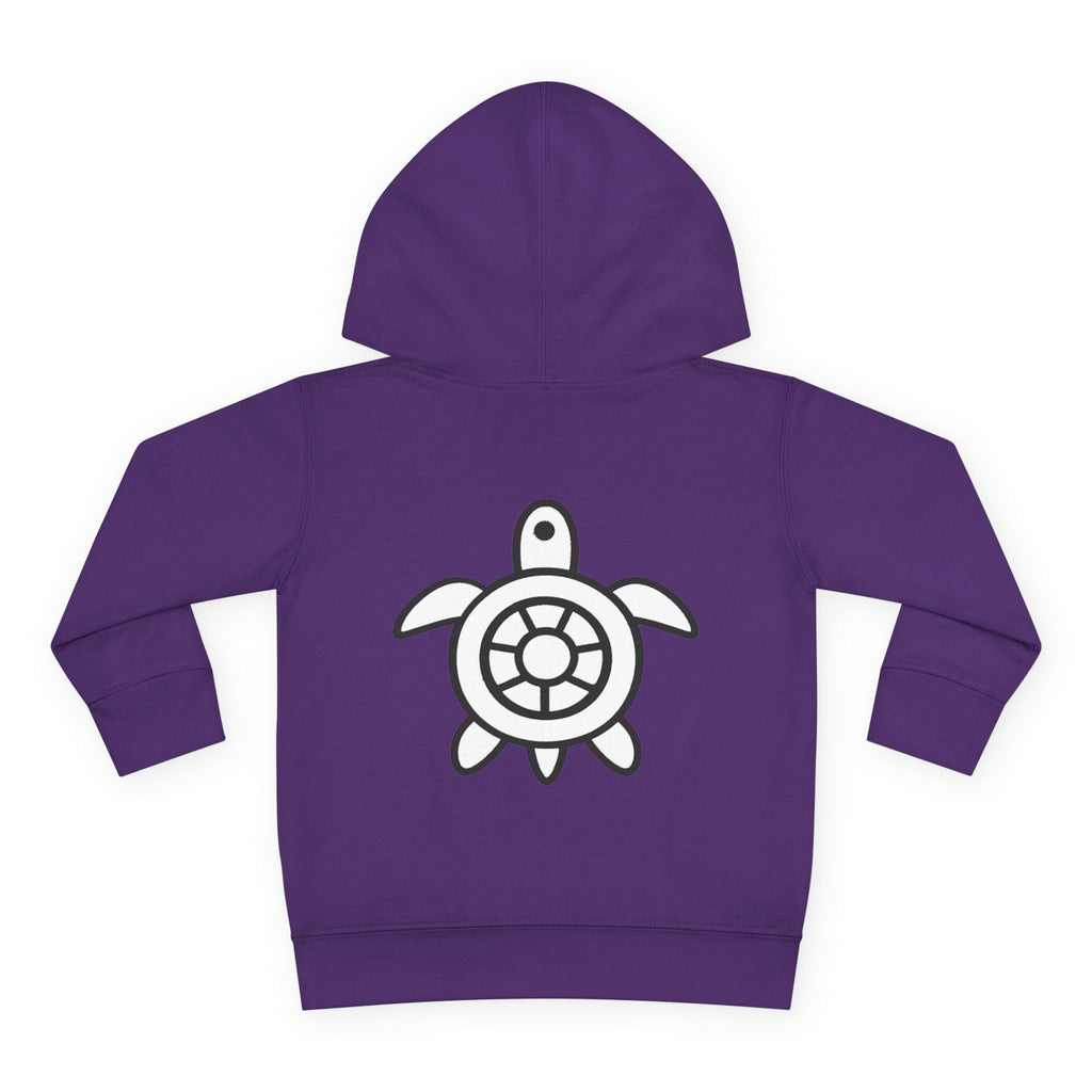 CHUBBA GEAR Toddler Hoodie | CG Monogram & Turtle Back