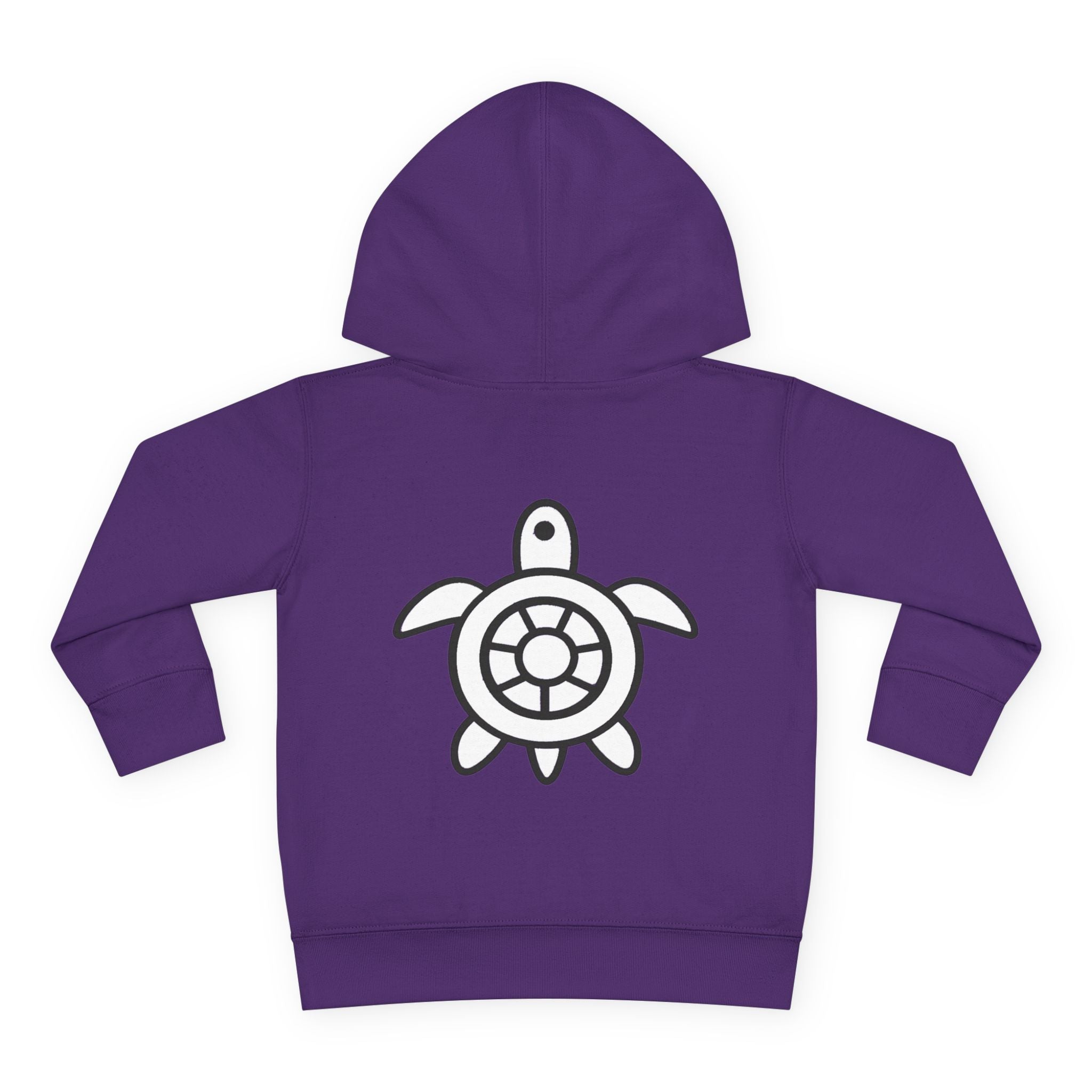 CHUBBA GEAR Toddler Hoodie | CG Monogram & Turtle Back