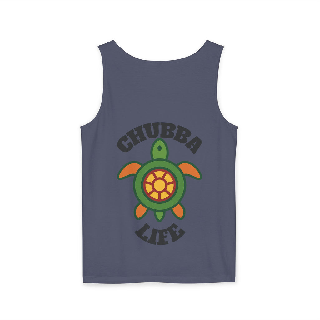 CHUBBA GEAR Turtle Tank Top | Garment-Dyed Cotton Tank