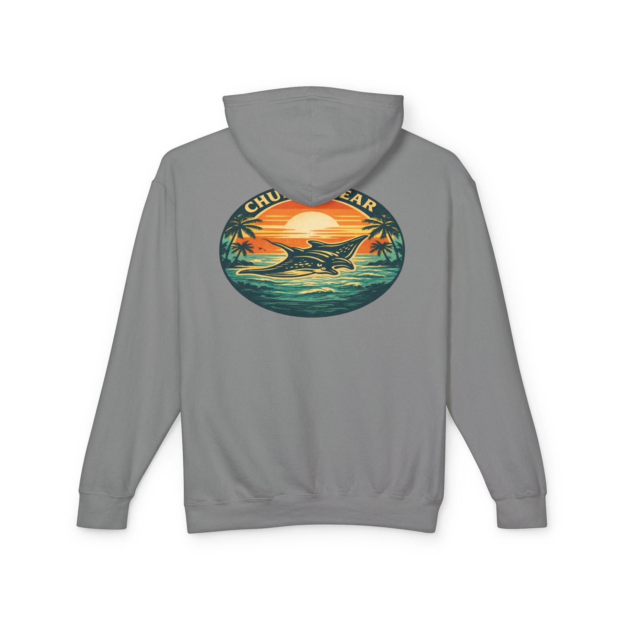 Chubba Gear Manta Ray Coastal Sunset Hoodie