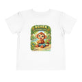 CHUBBA GEAR Asher Chubby Monkey Toddler Tee - Cute Jungle Baby Monkey Shirt