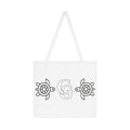 CHUBBA GEAR Sea Turtle Monogram Tote – Coastal Canvas Bag