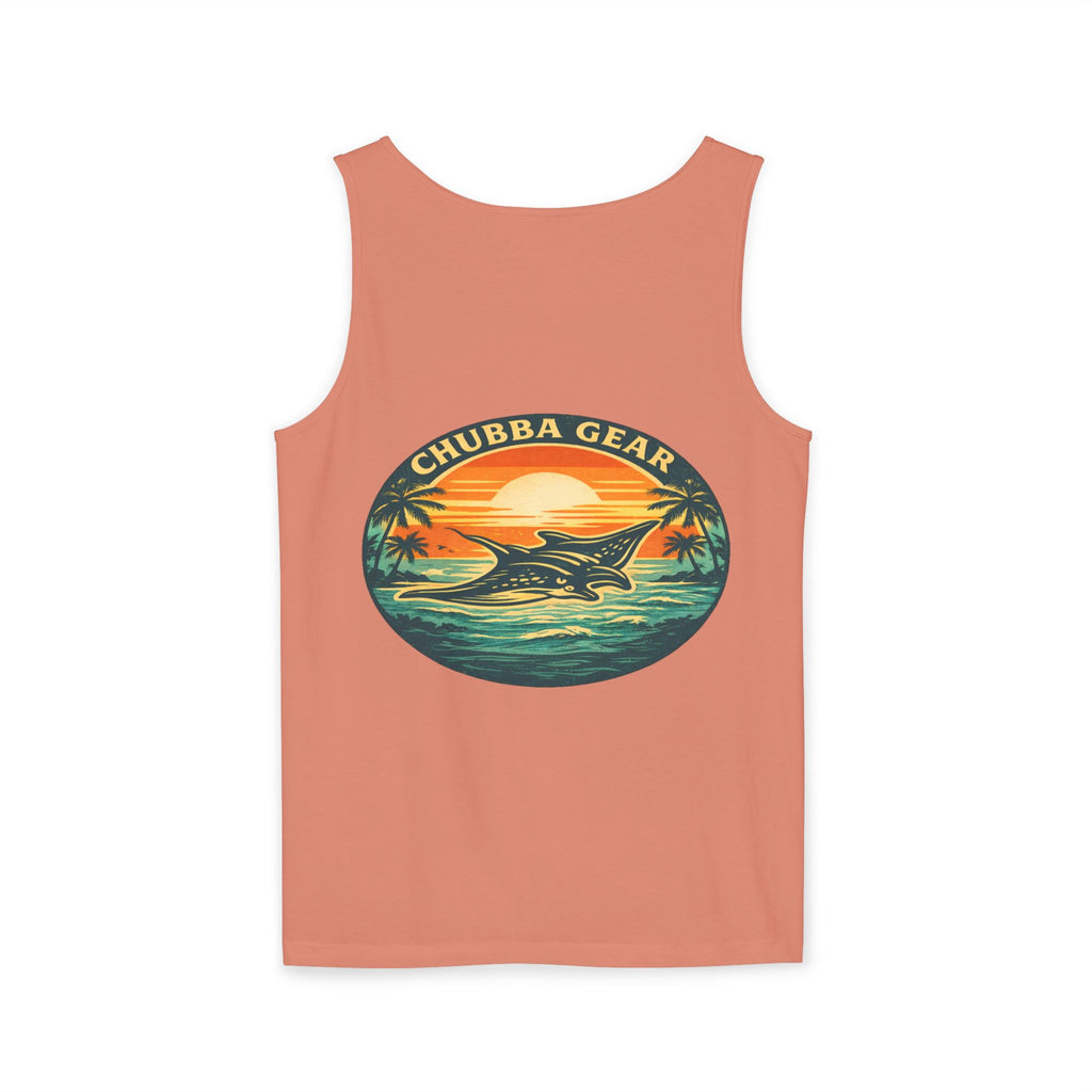 Chubba Gear Sunset Manta Ray Tank Top