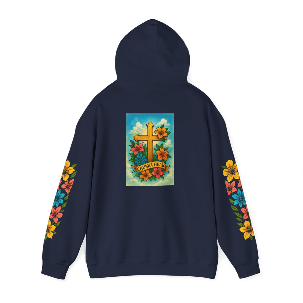 CHUBBA GEAR Gracias a Dios Hoodie - Religious Cross Design