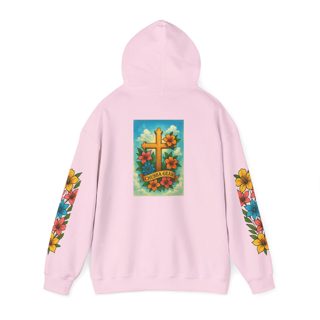 CHUBBA GEAR Gracias a Dios Hoodie - Religious Cross Design
