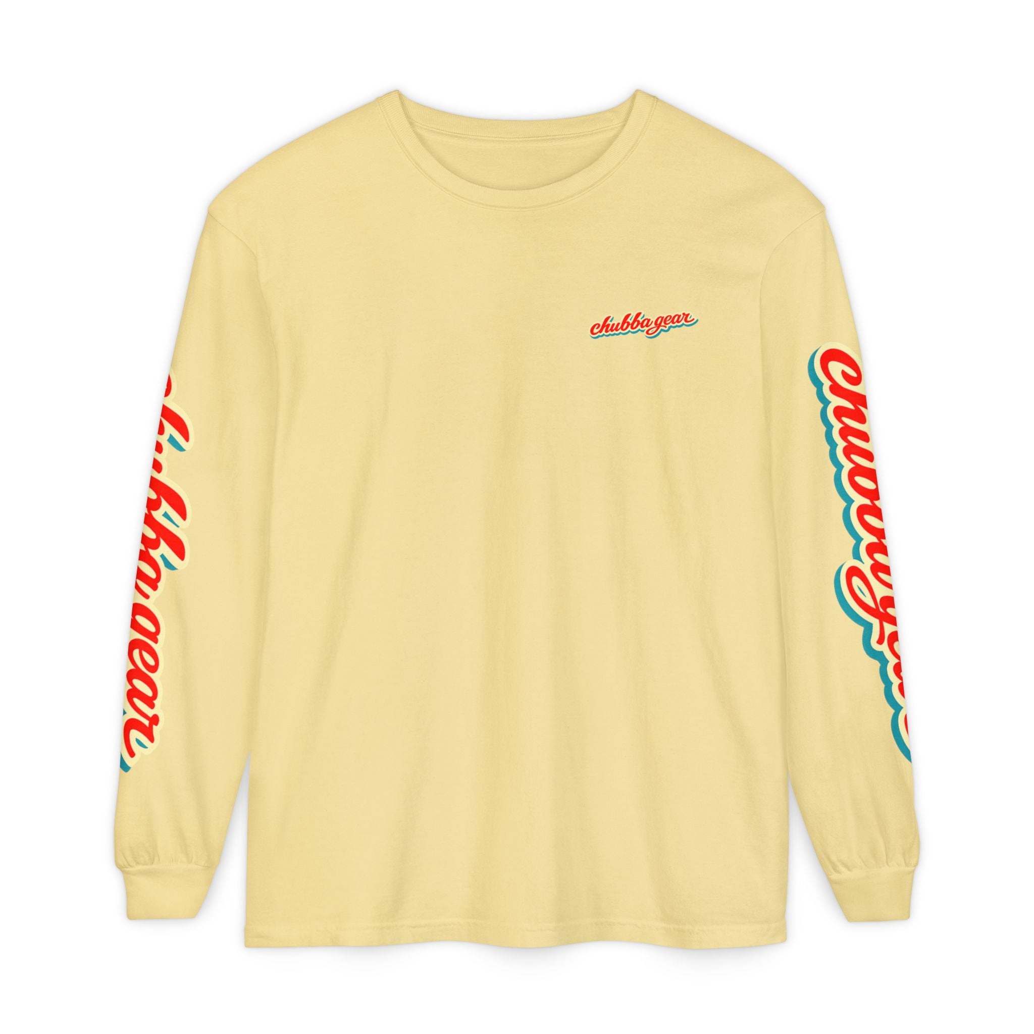 CHUBBA GEAR® Vintage Hawaiian Surf Long Sleeve T-Shirt