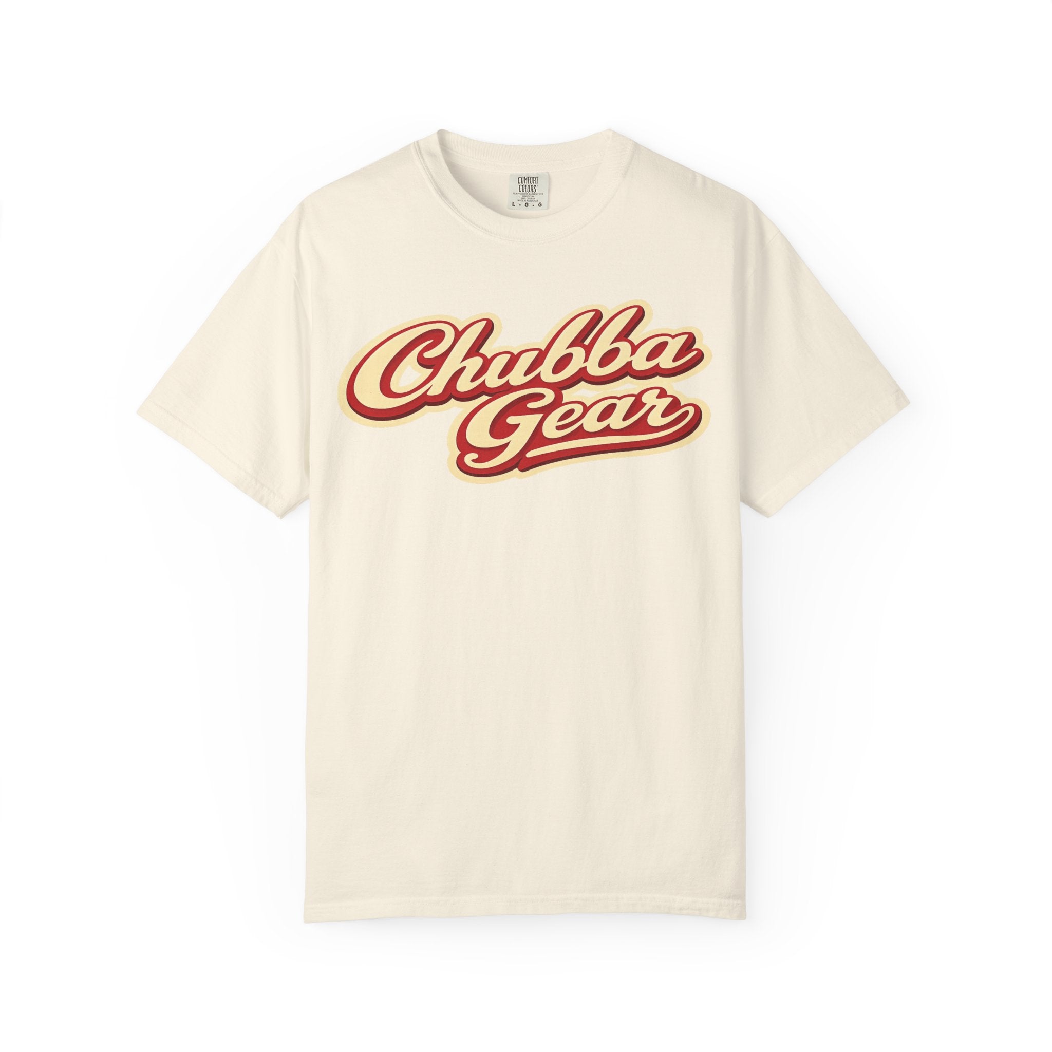 CHUBBA GEAR Vintage Beach T-Shirt – Retro Surf Graphic Tee with 60s Tropical Art