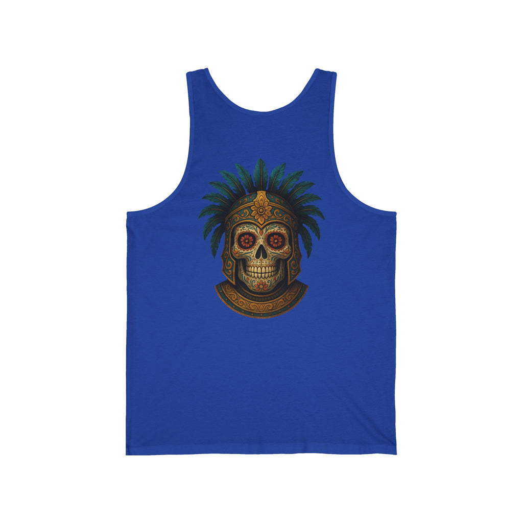 CHUBBA GEAR Skull Aztec Tank Top – Day of the Dead Style