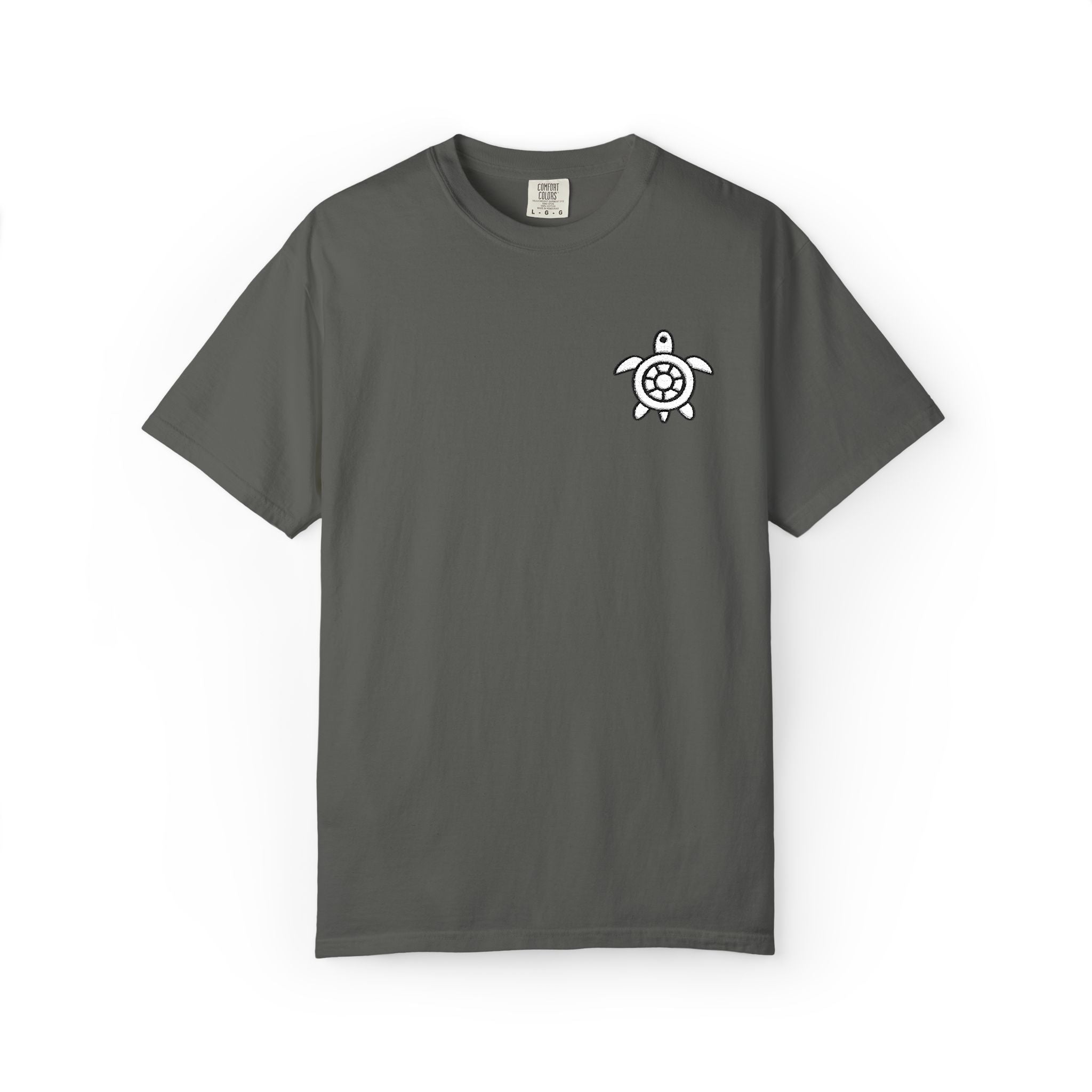 CHUBBA GEAR® Embroidered Turtle Logo Heavyweight T-Shirt