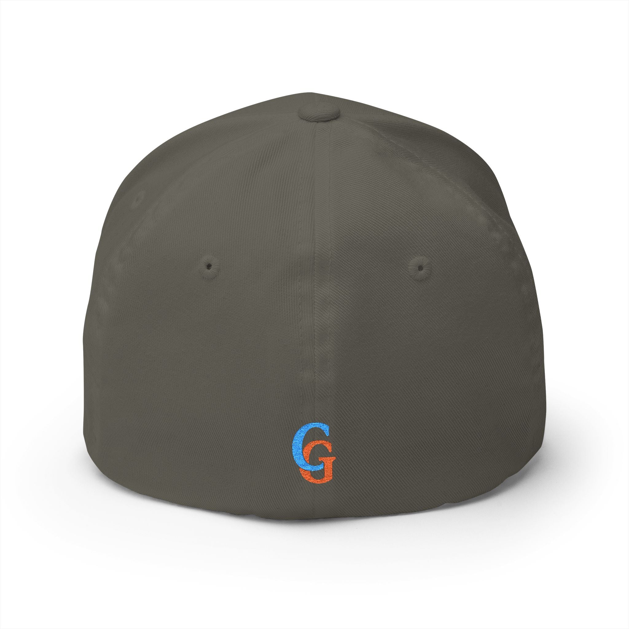 CHUBBA GEAR Embroidered Structured Cap | White Gold Stitching