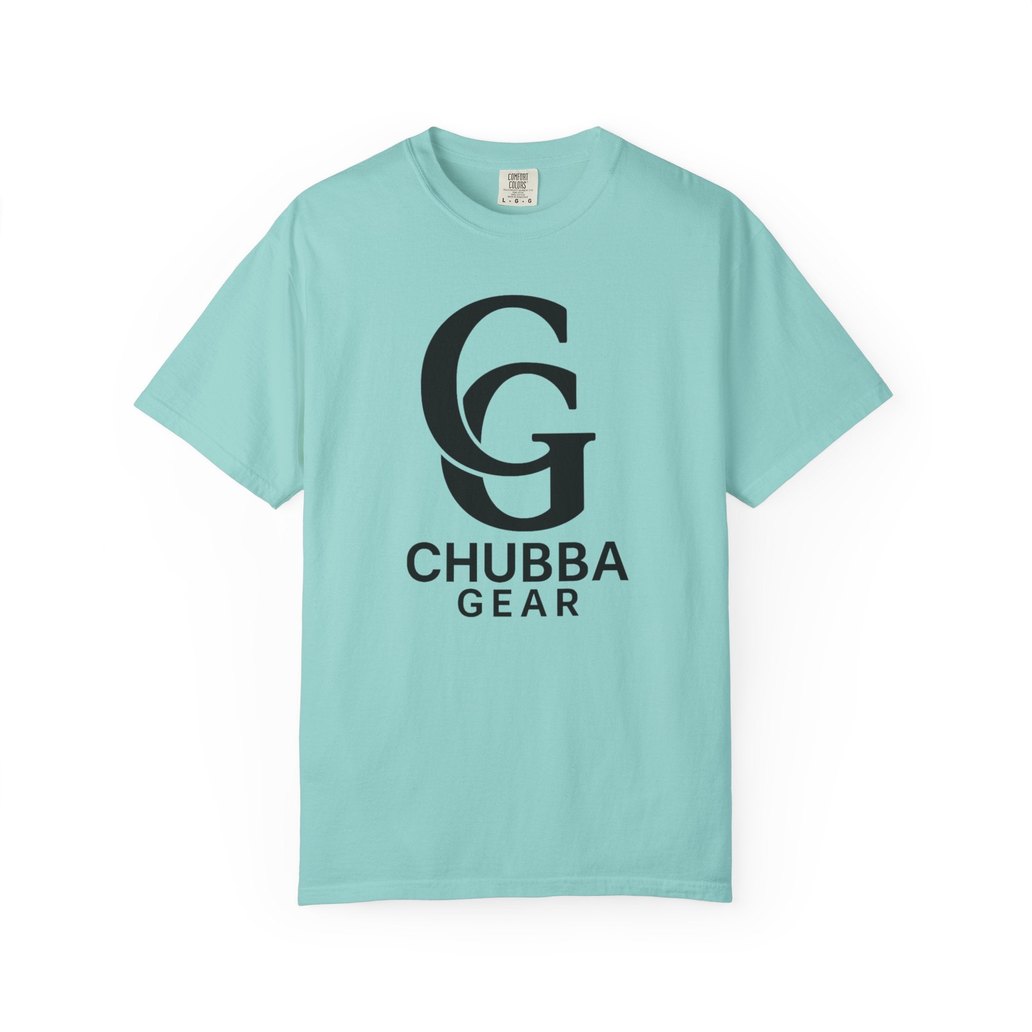 Chubba Gear Logo Tee — Minimal Turtle Back Graphic T-Shirt