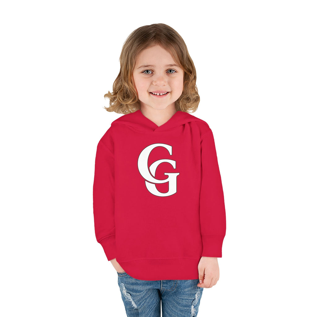 CHUBBA GEAR Toddler Hoodie | CG Monogram & Turtle Back