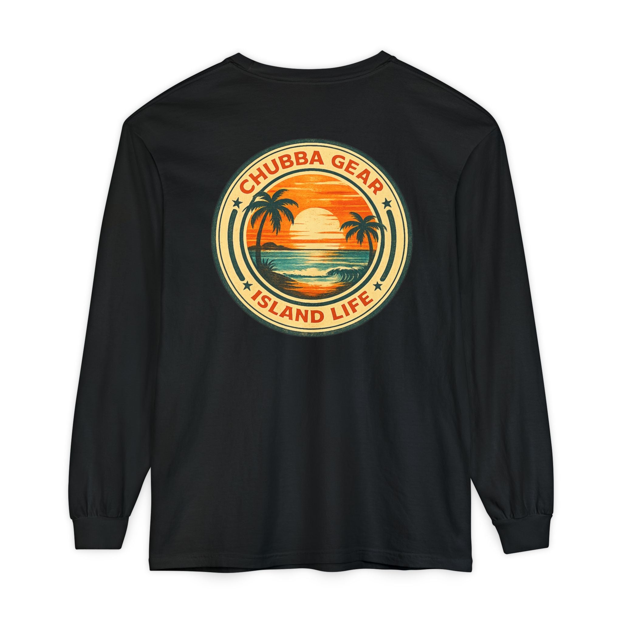 Chubba Gear Island Life Sunset Long Sleeve Tee