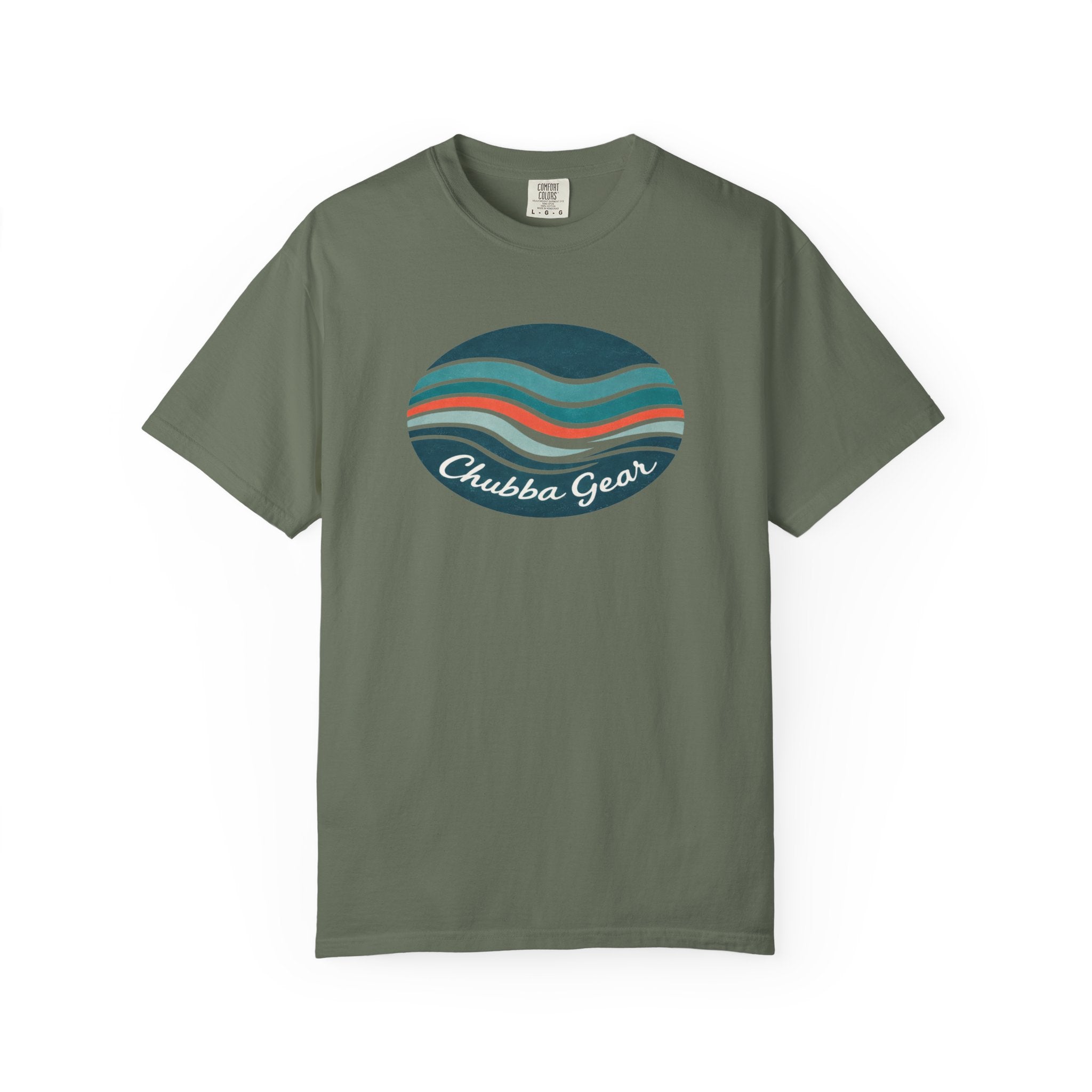 CHUBBA GEAR Retro Wave Surf T-Shirt