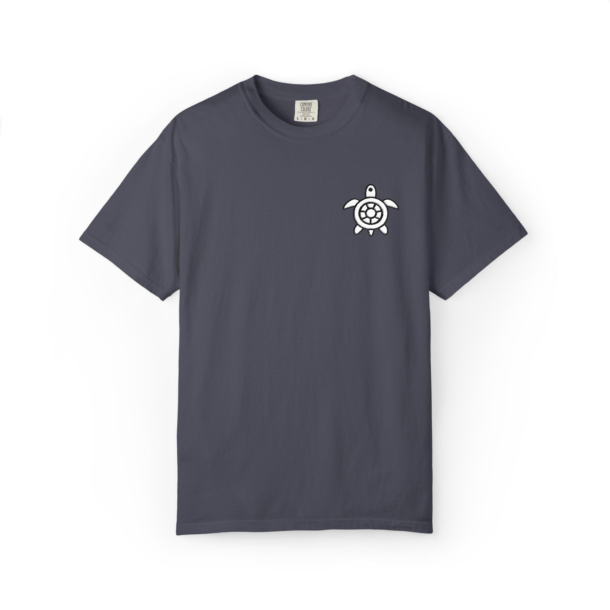 CHUBBA GEAR® Embroidered Turtle Logo Heavyweight T-Shirt