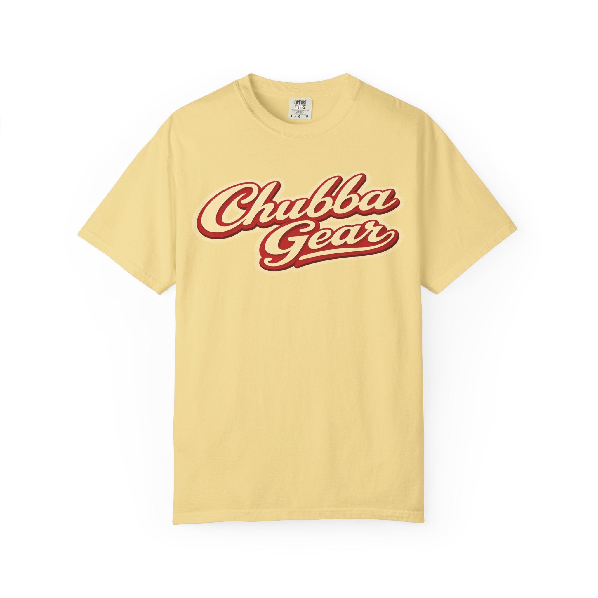 CHUBBA GEAR Vintage Beach T-Shirt – Retro Surf Graphic Tee with 60s Tropical Art