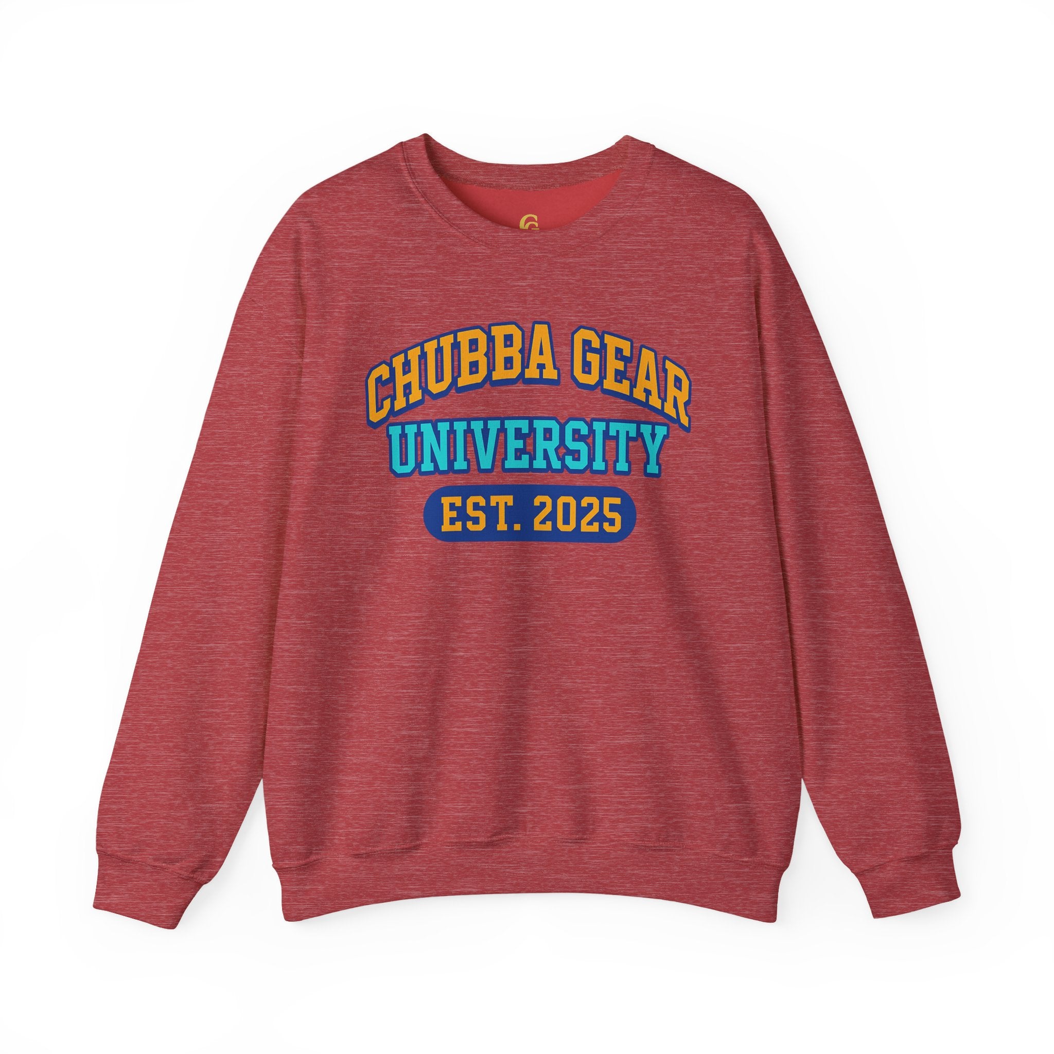 CHUBBA GEAR Collegiate Crewneck Sweatshirt