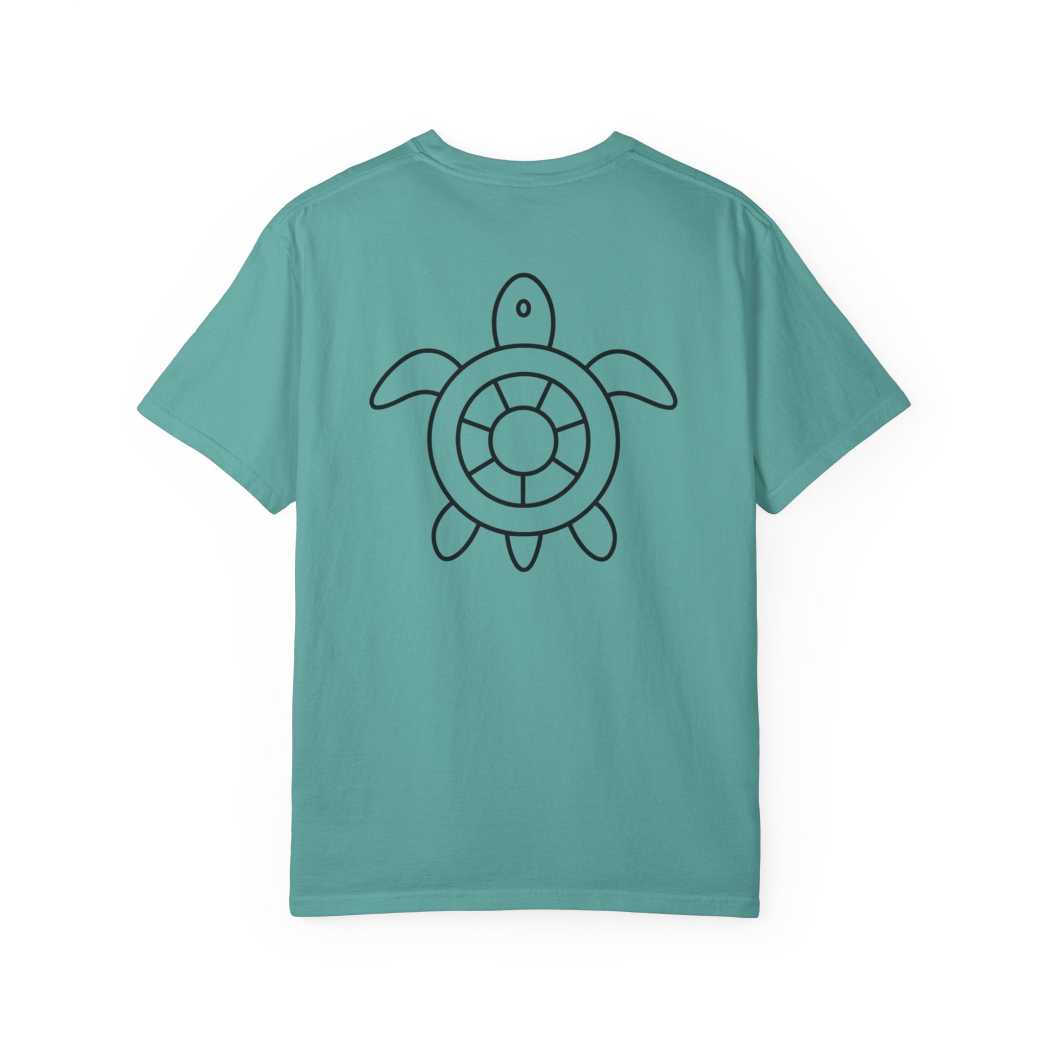 Chubba Gear Logo Tee — Minimal Turtle Back Graphic T-Shirt