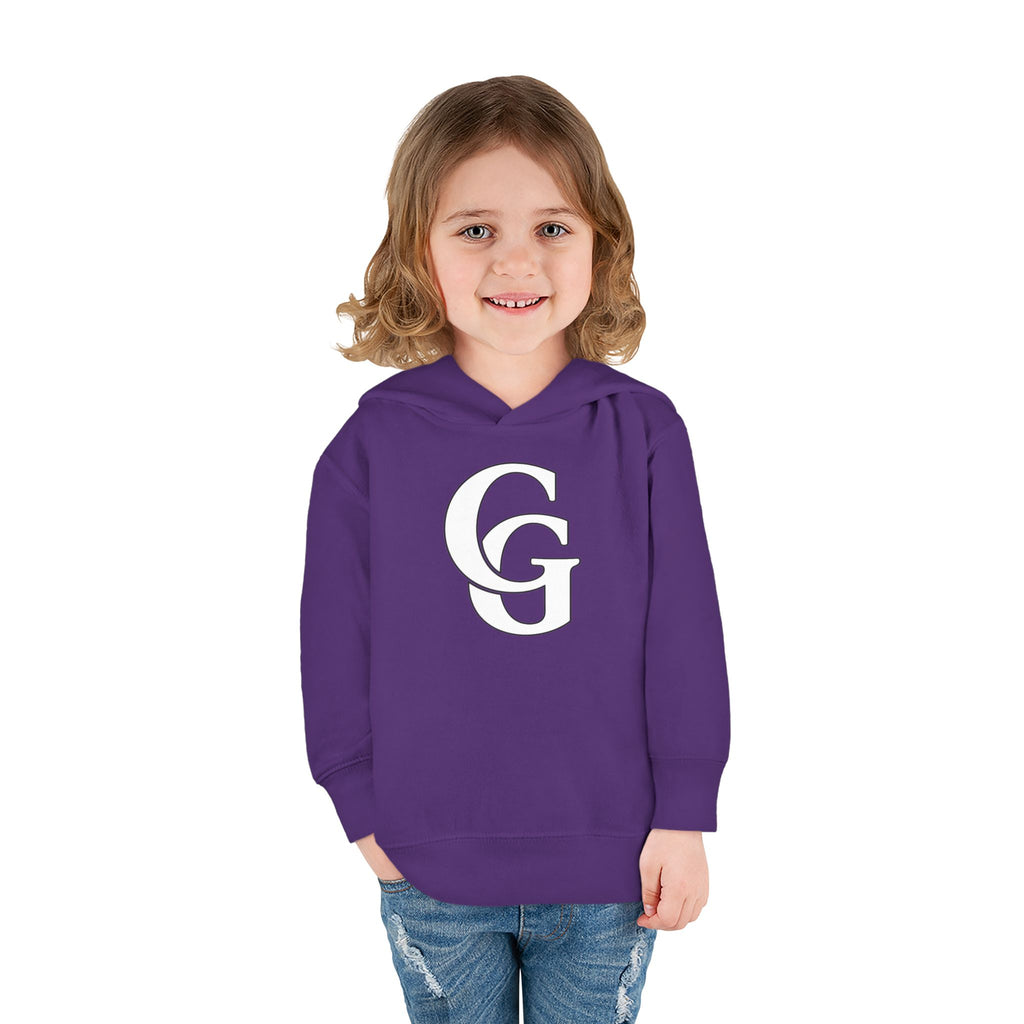 CHUBBA GEAR Toddler Hoodie | CG Monogram & Turtle Back