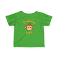 CHUBBA GEAR Infant T-Shirt — Chubba Life Monkey Graphic Tee