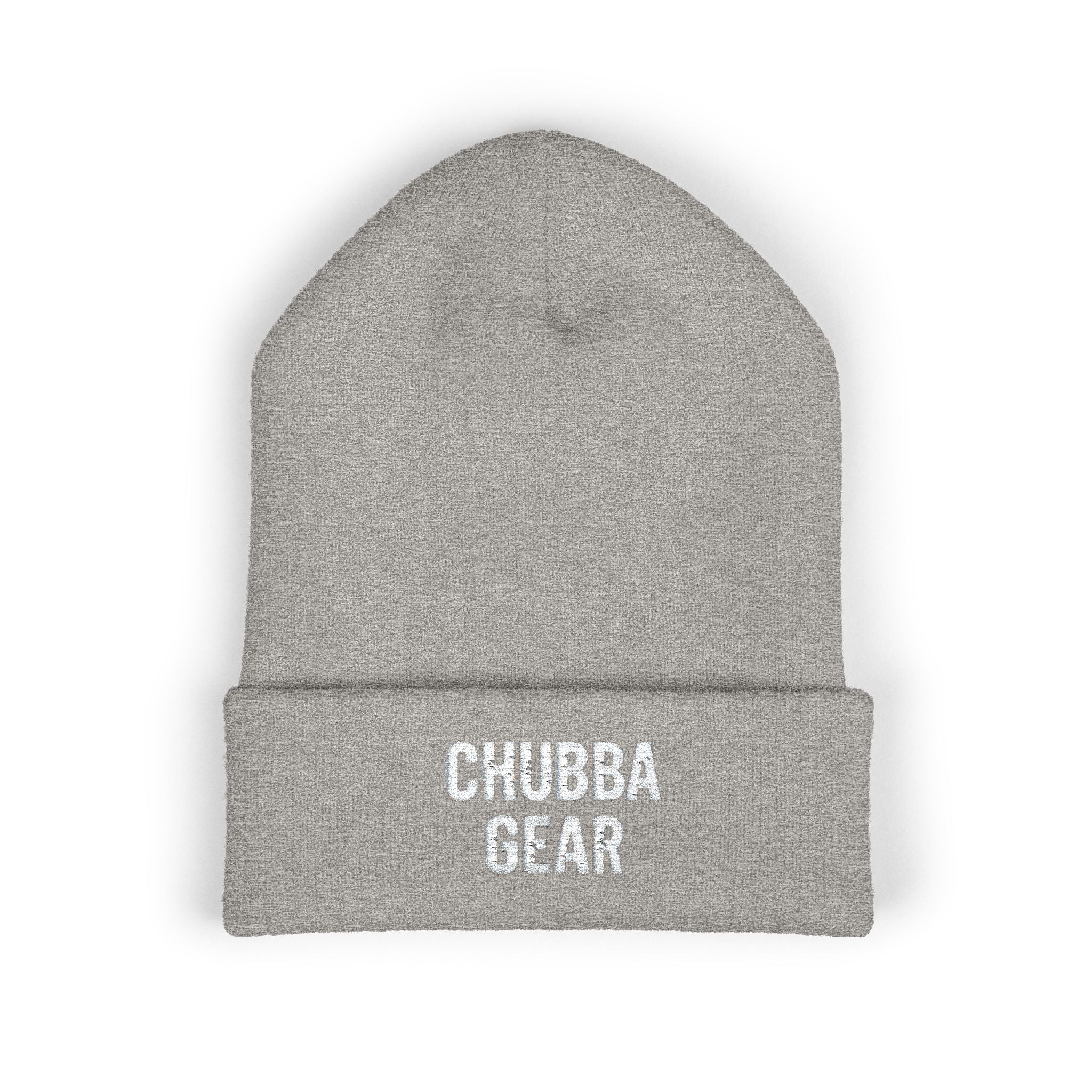 CHUBBA GEAR Embroidered Cuffed Beanie