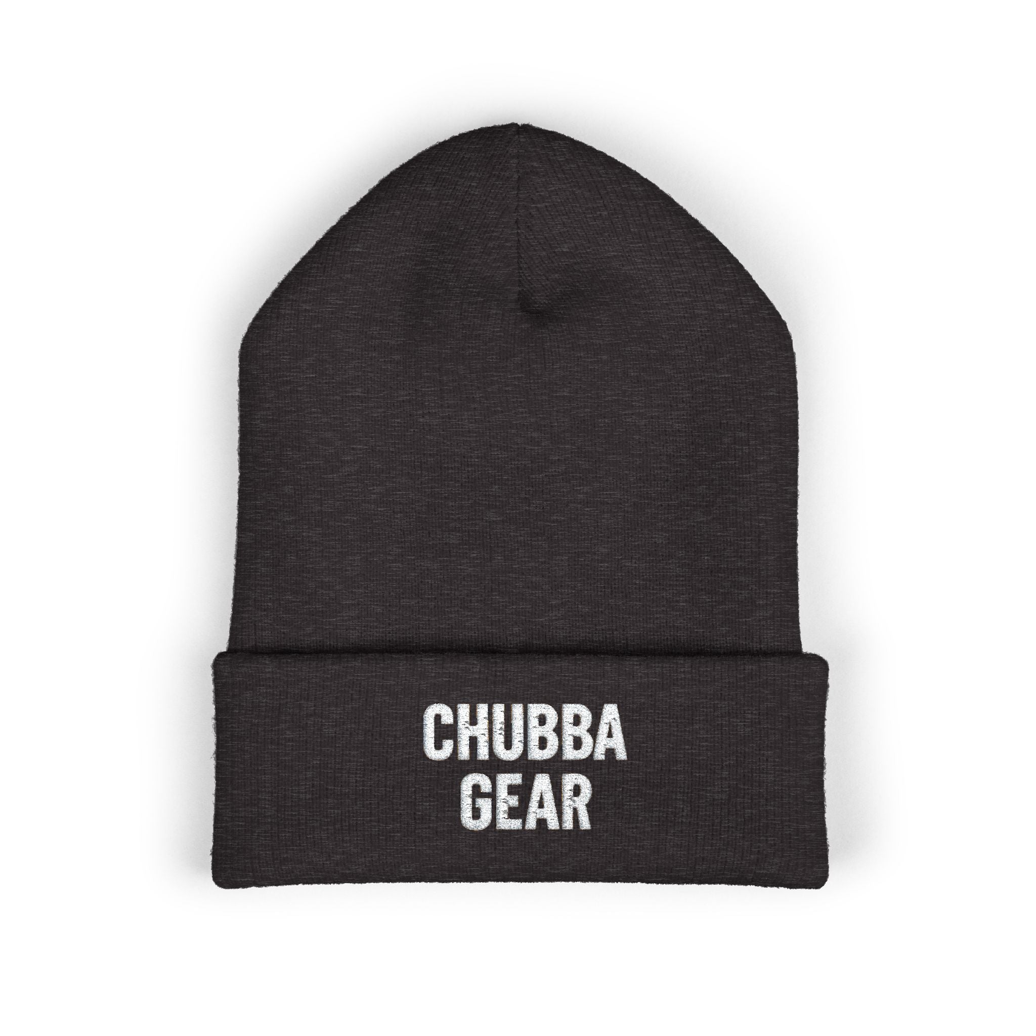 CHUBBA GEAR Embroidered Cuffed Beanie