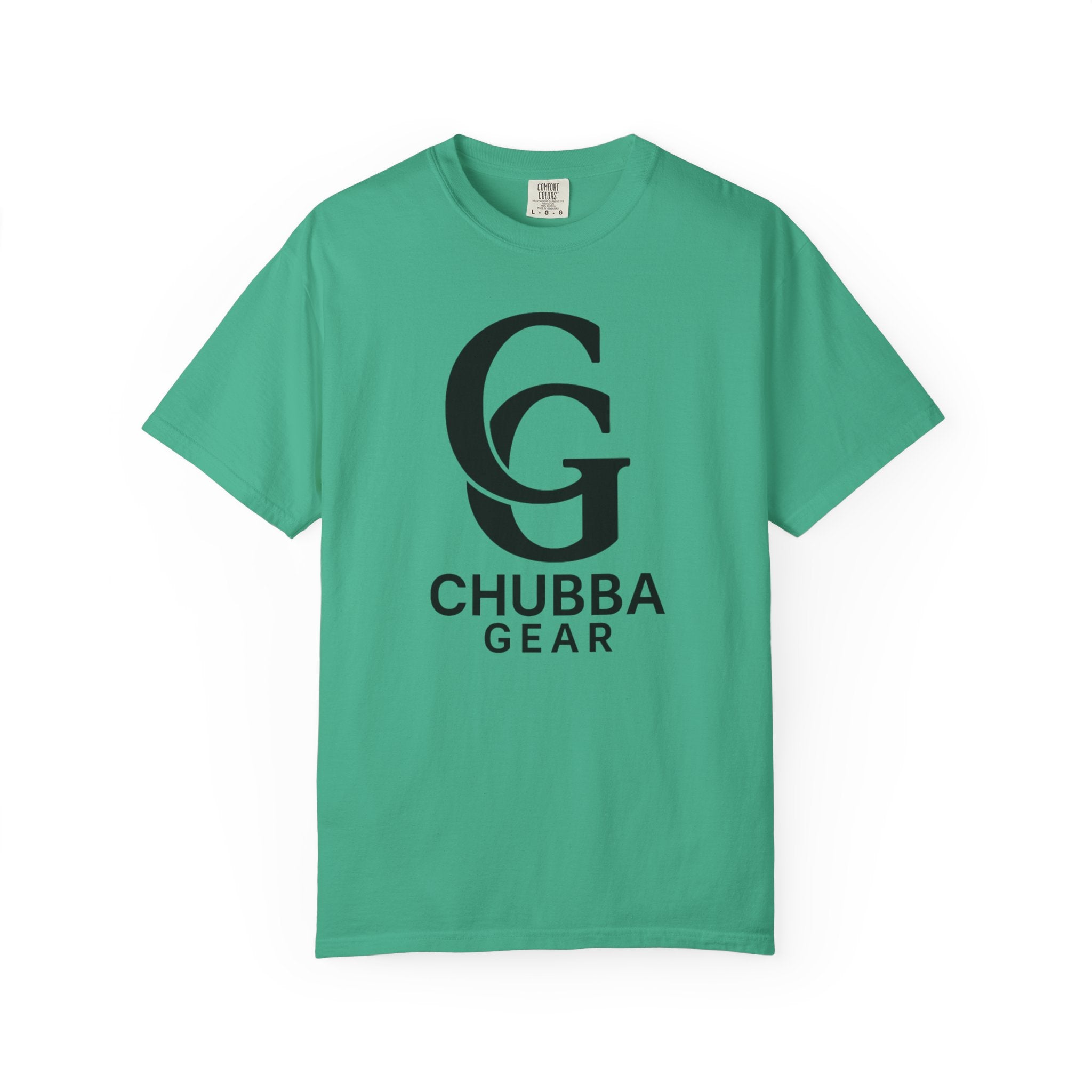 Chubba Gear Logo Tee — Minimal Turtle Back Graphic T-Shirt