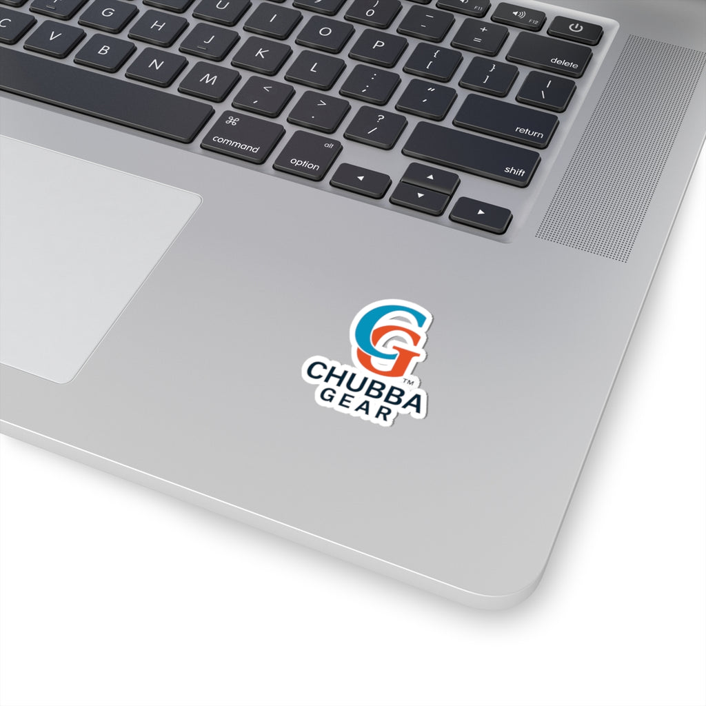 CHUBBA GEAR Logo Stickers | Kiss-Cut Vinyl Laptop Decals