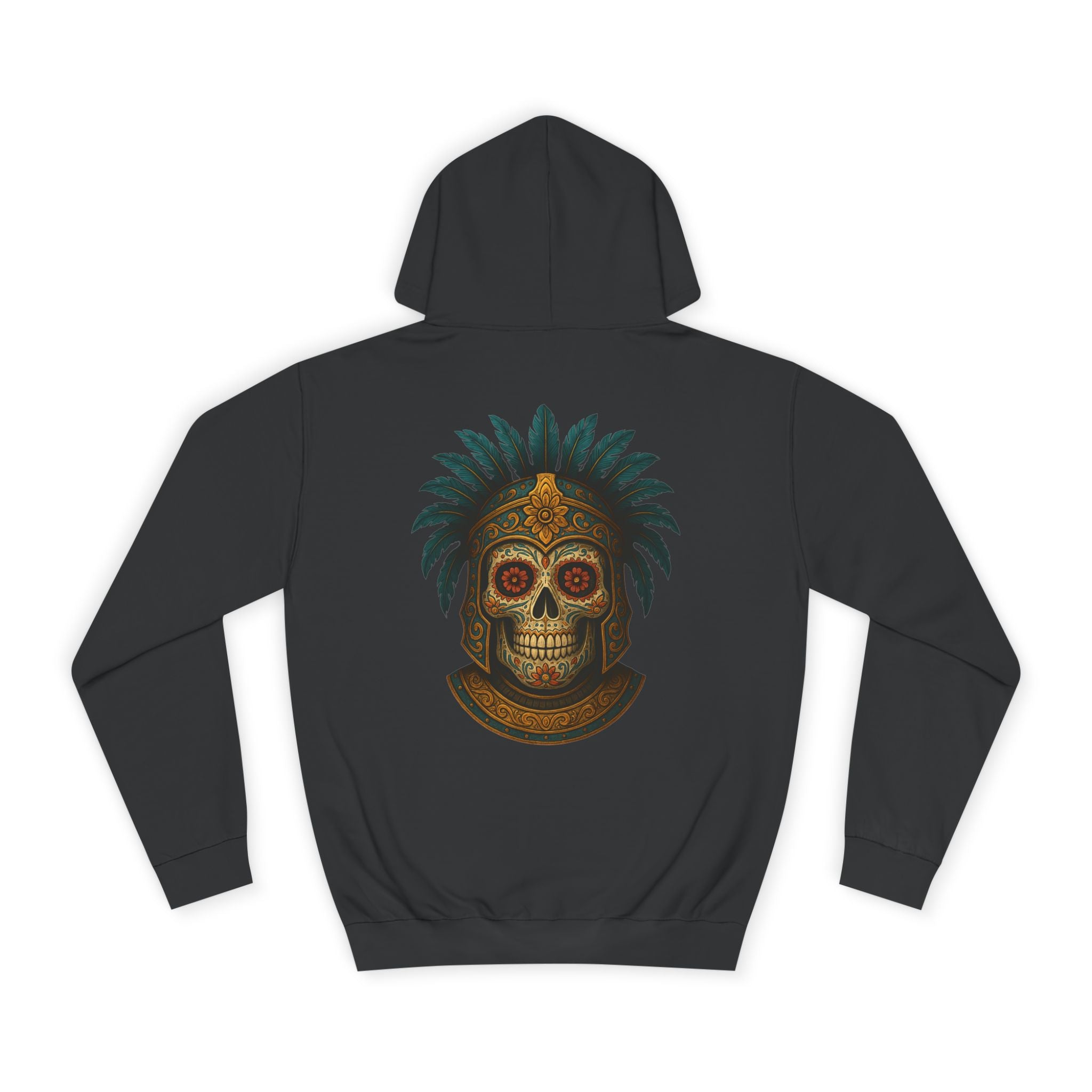 CHUBBA GEAR Skull Headdress Hoodie | Aztec Skull Graphic Hoodie