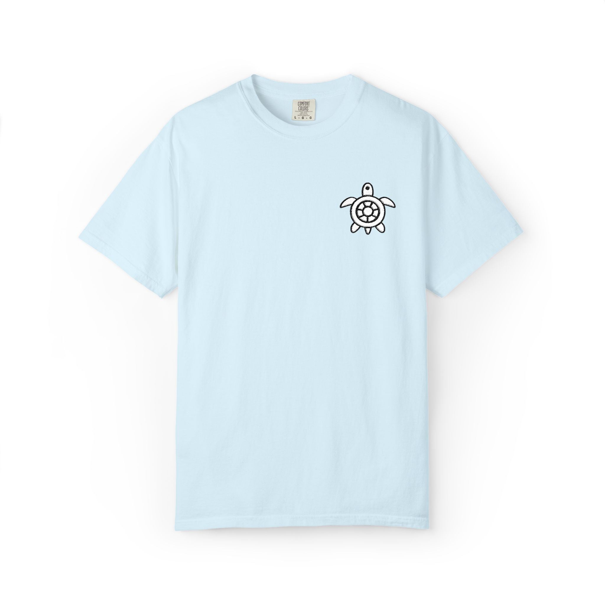 CHUBBA GEAR® Embroidered Turtle Logo Heavyweight T-Shirt