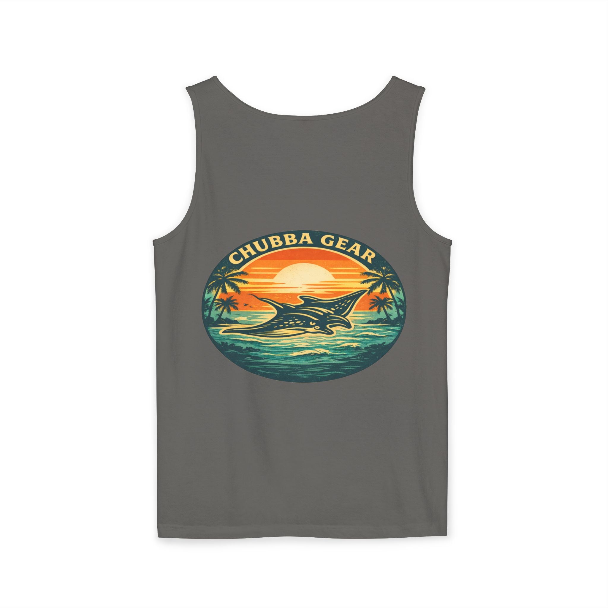 Chubba Gear Sunset Manta Ray Tank Top