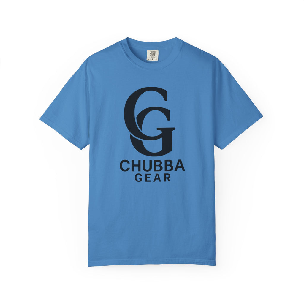 Chubba Gear Logo Tee — Minimal Turtle Back Graphic T-Shirt