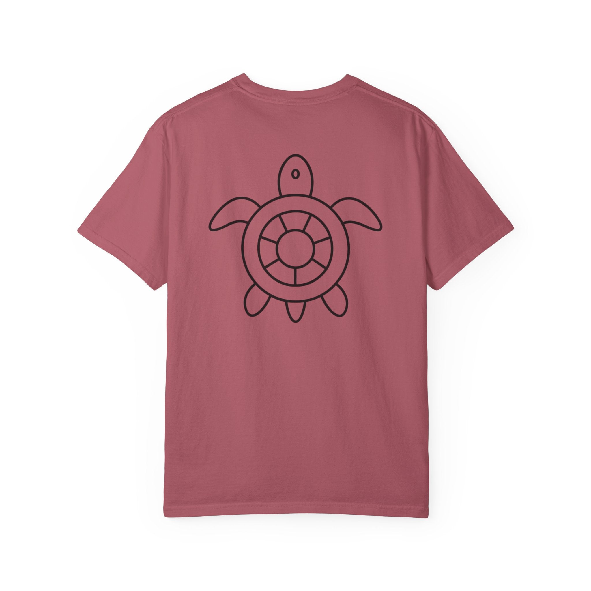Chubba Gear Logo Tee — Minimal Turtle Back Graphic T-Shirt
