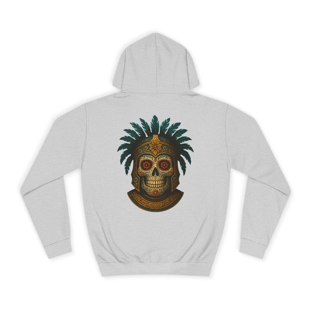 CHUBBA GEAR Skull Headdress Hoodie | Aztec Skull Graphic Hoodie
