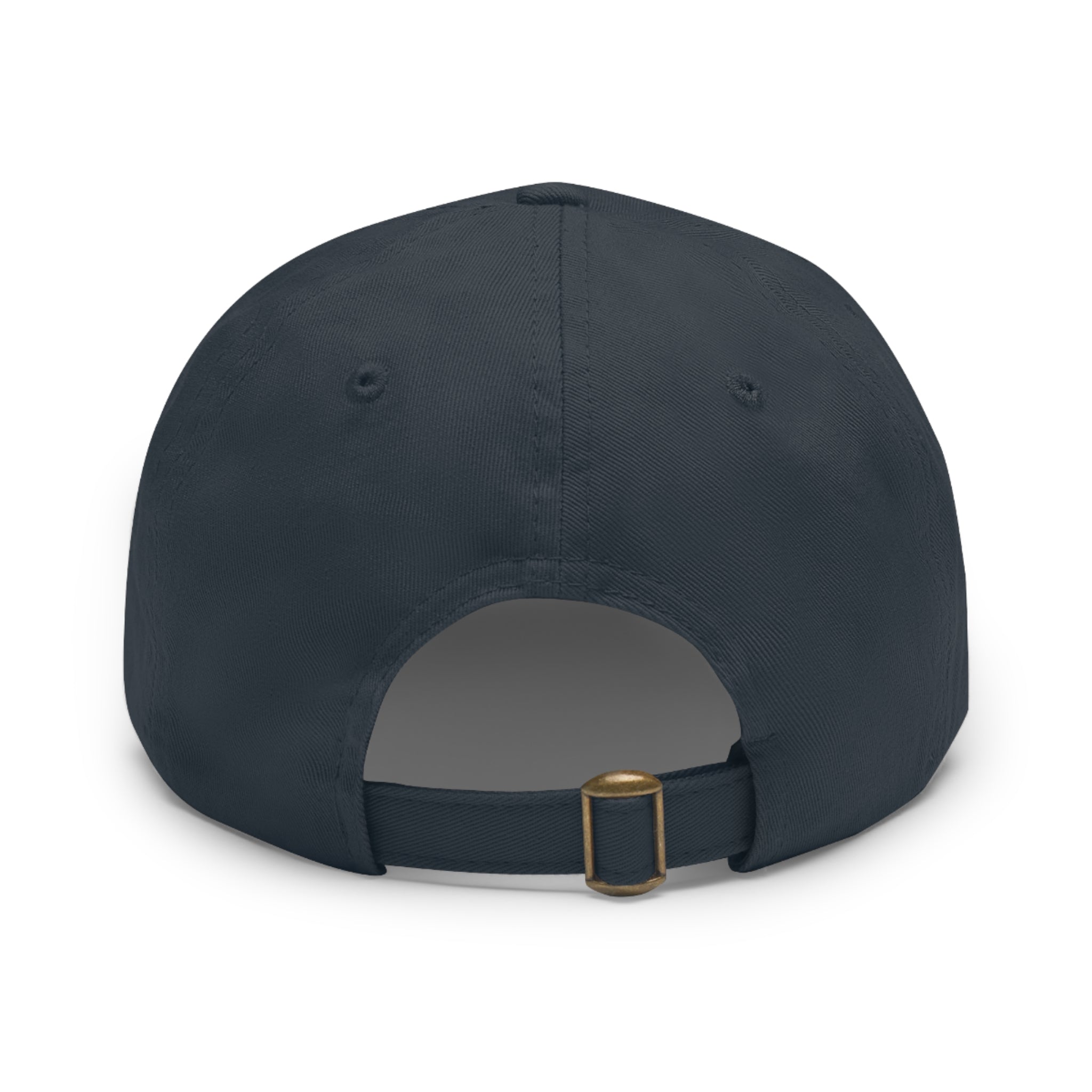 Chubba Gear Leather Patch Dad Hat — Classic Retro Logo Cap