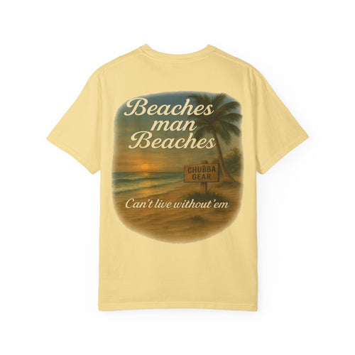 CHUBBA GEAR Beaches Man Beaches T-Shirt