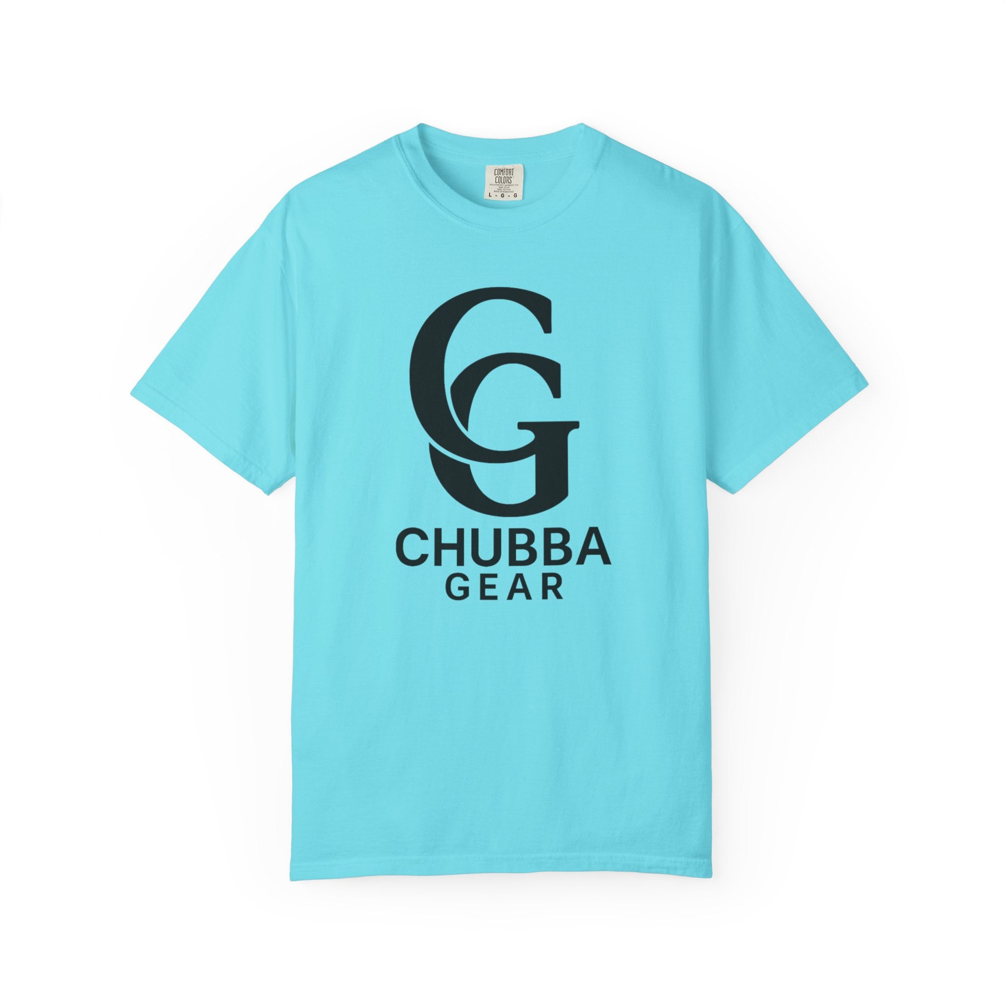 Chubba Gear Logo Tee — Minimal Turtle Back Graphic T-Shirt