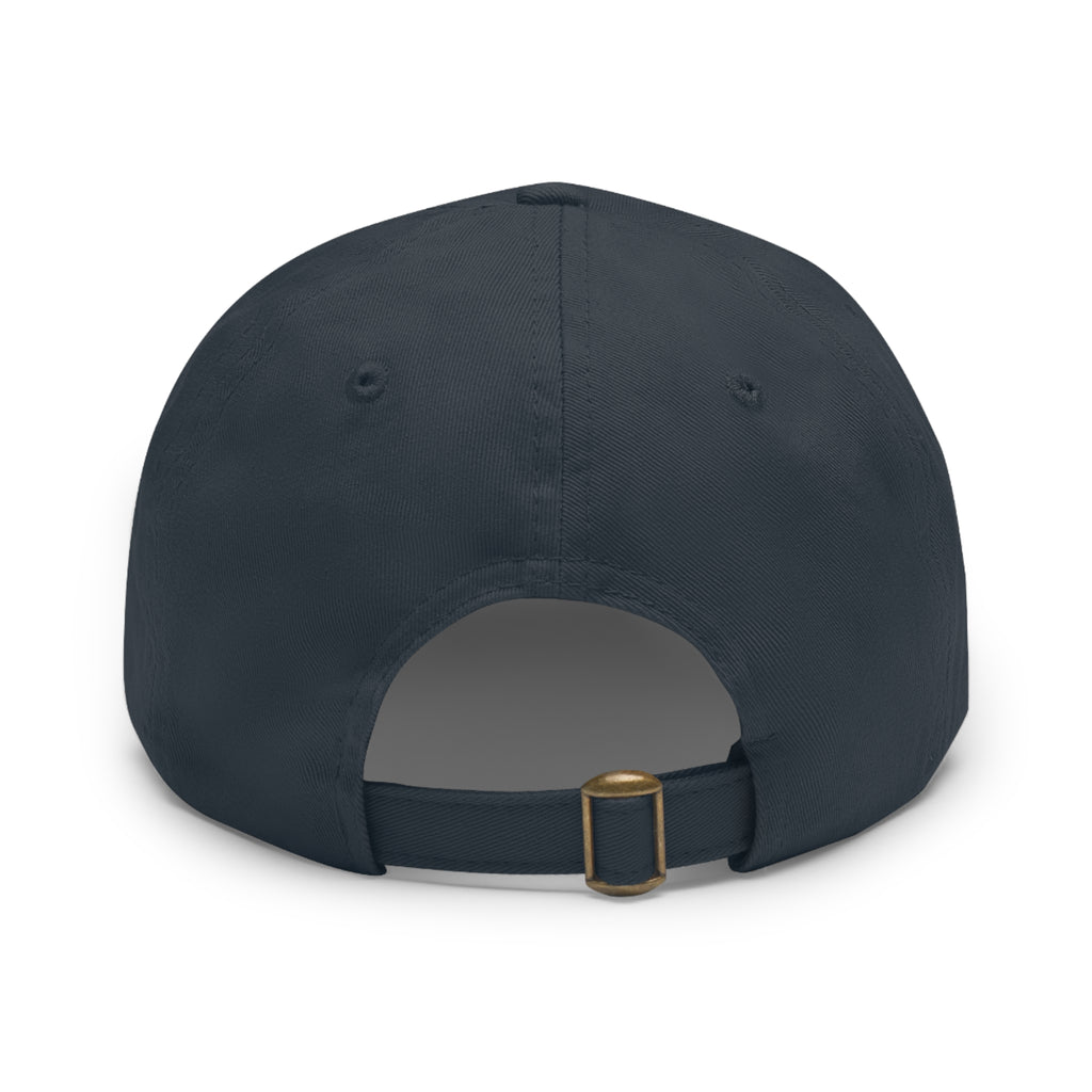 CHUBBA GEAR Turtle Patch Dad Hat – Leather Round Emblem Coastal Cap