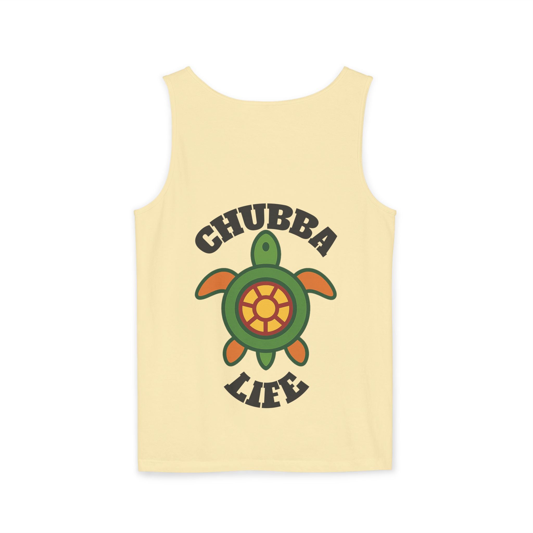 CHUBBA GEAR Turtle Tank Top | Garment-Dyed Cotton Tank
