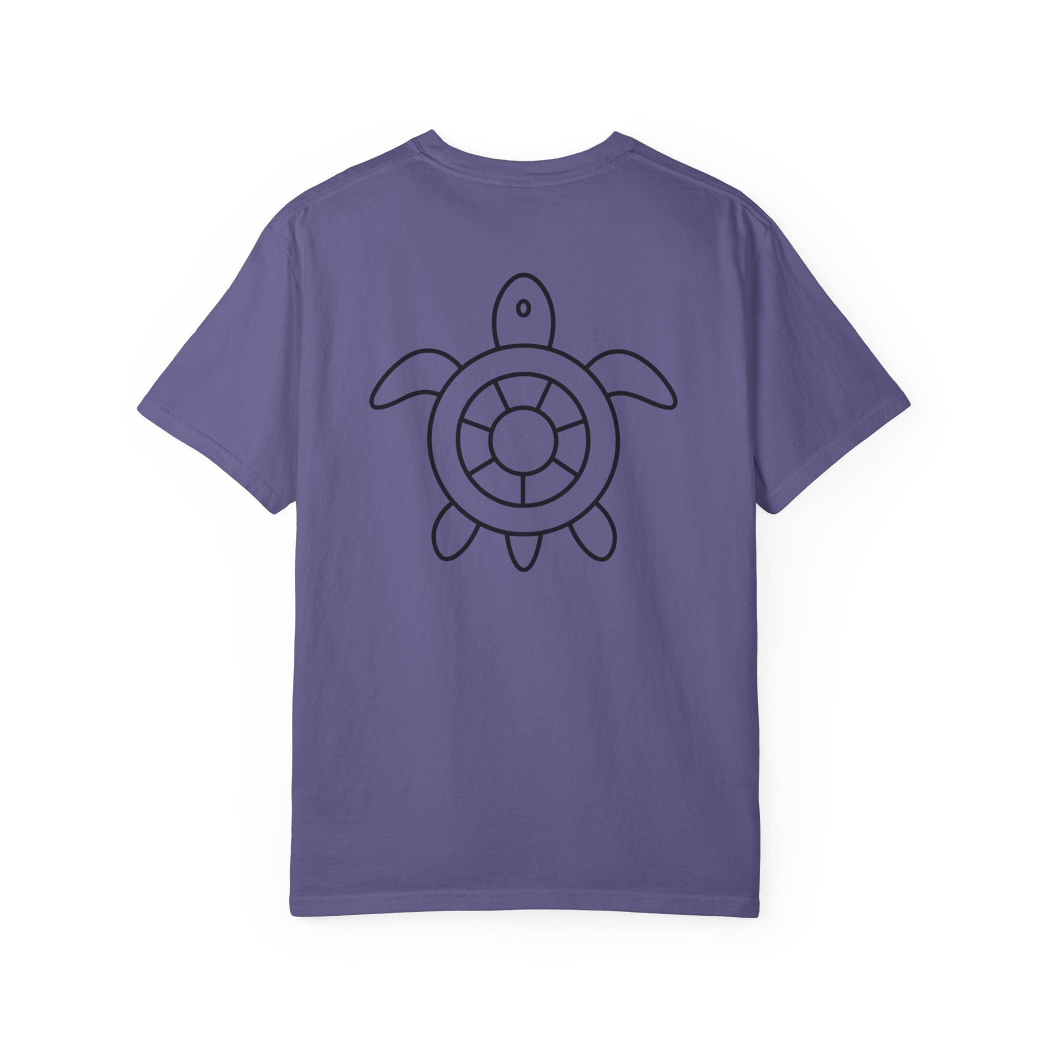 Chubba Gear Logo Tee — Minimal Turtle Back Graphic T-Shirt