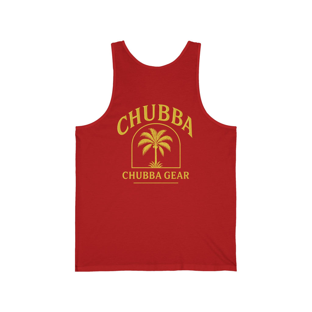 CHUBBA GEAR Beach Palm Jersey Tank Top