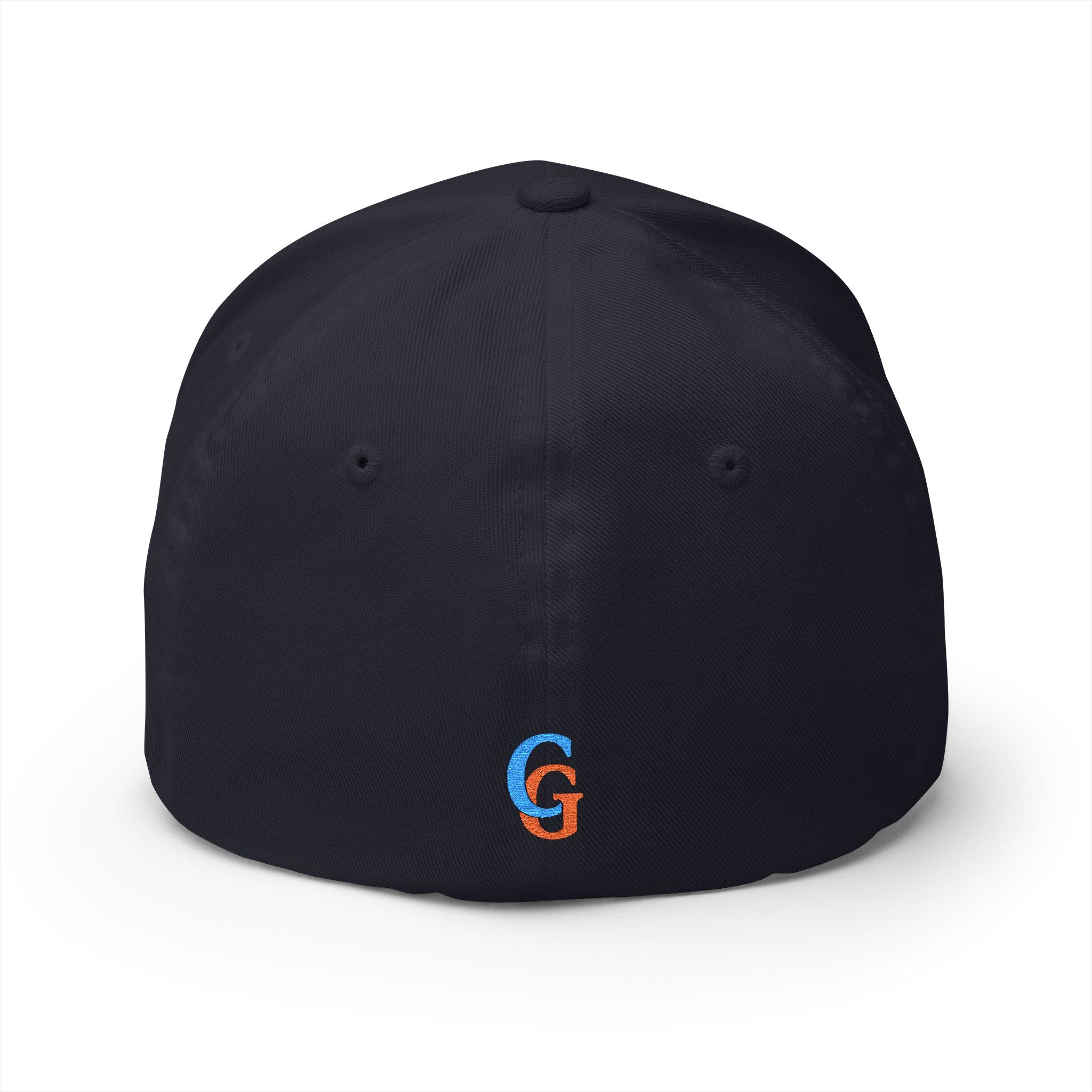 CHUBBA GEAR Embroidered Structured Cap | White Gold Stitching