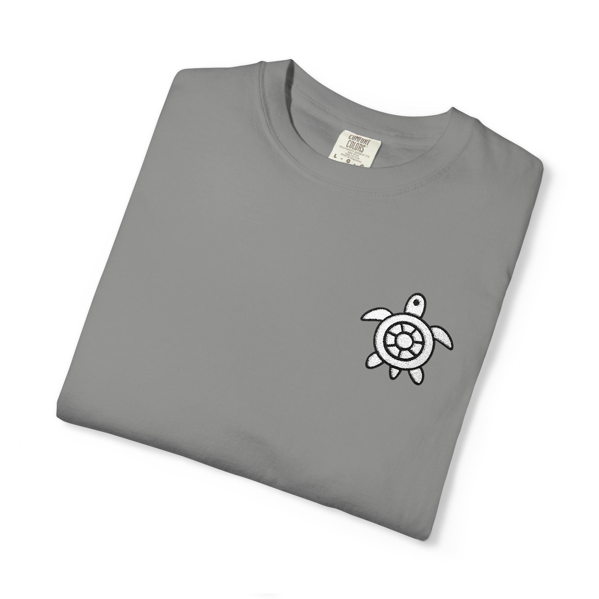 CHUBBA GEAR® Embroidered Turtle Logo Heavyweight T-Shirt