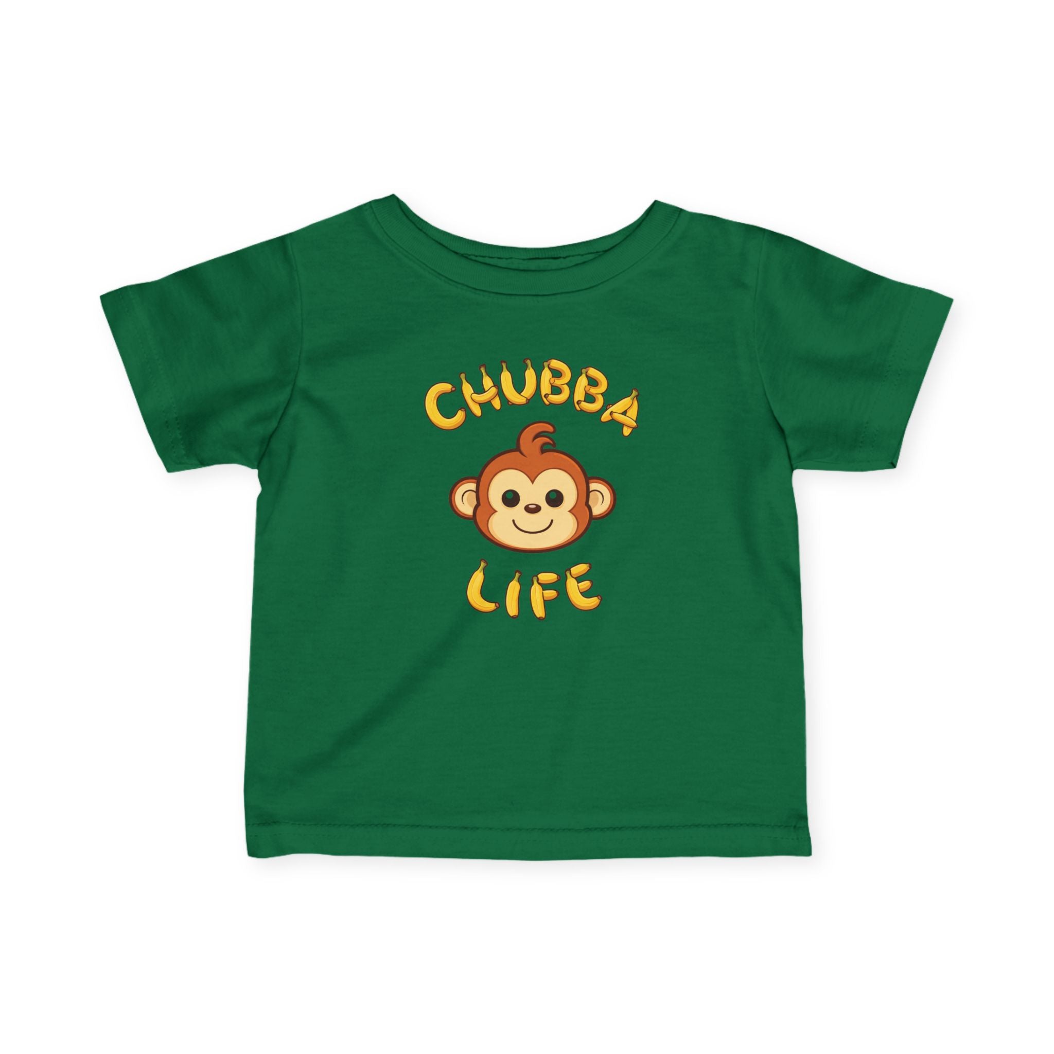 CHUBBA GEAR Infant T-Shirt — Chubba Life Monkey Graphic Tee