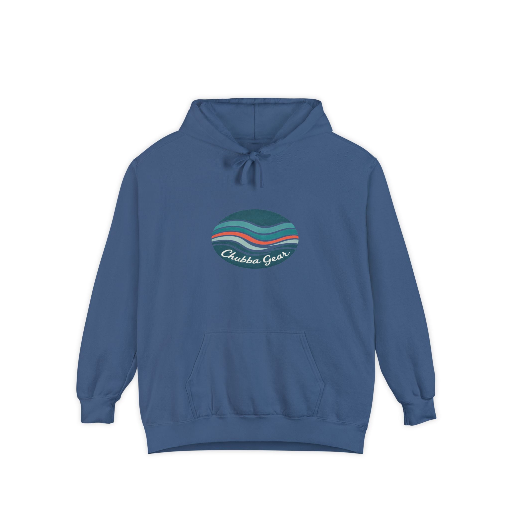 Chubba Gear Retro Wave Hoodie — Coastal Pullover