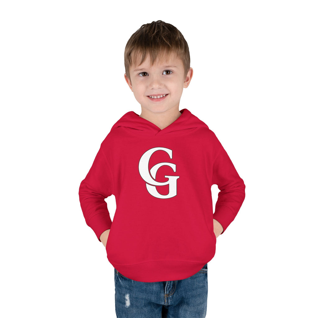 CHUBBA GEAR Toddler Hoodie | CG Monogram & Turtle Back