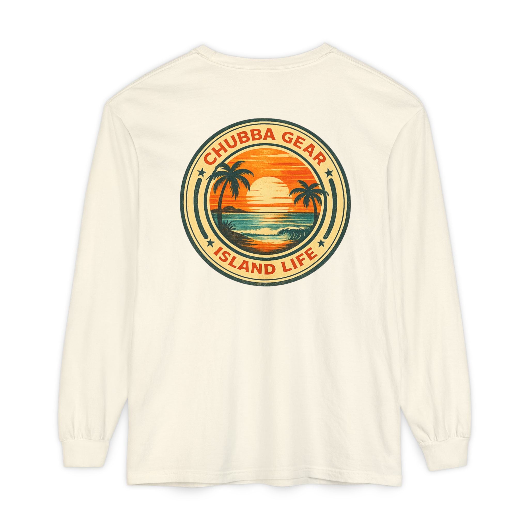 Chubba Gear Island Life Sunset Long Sleeve Tee