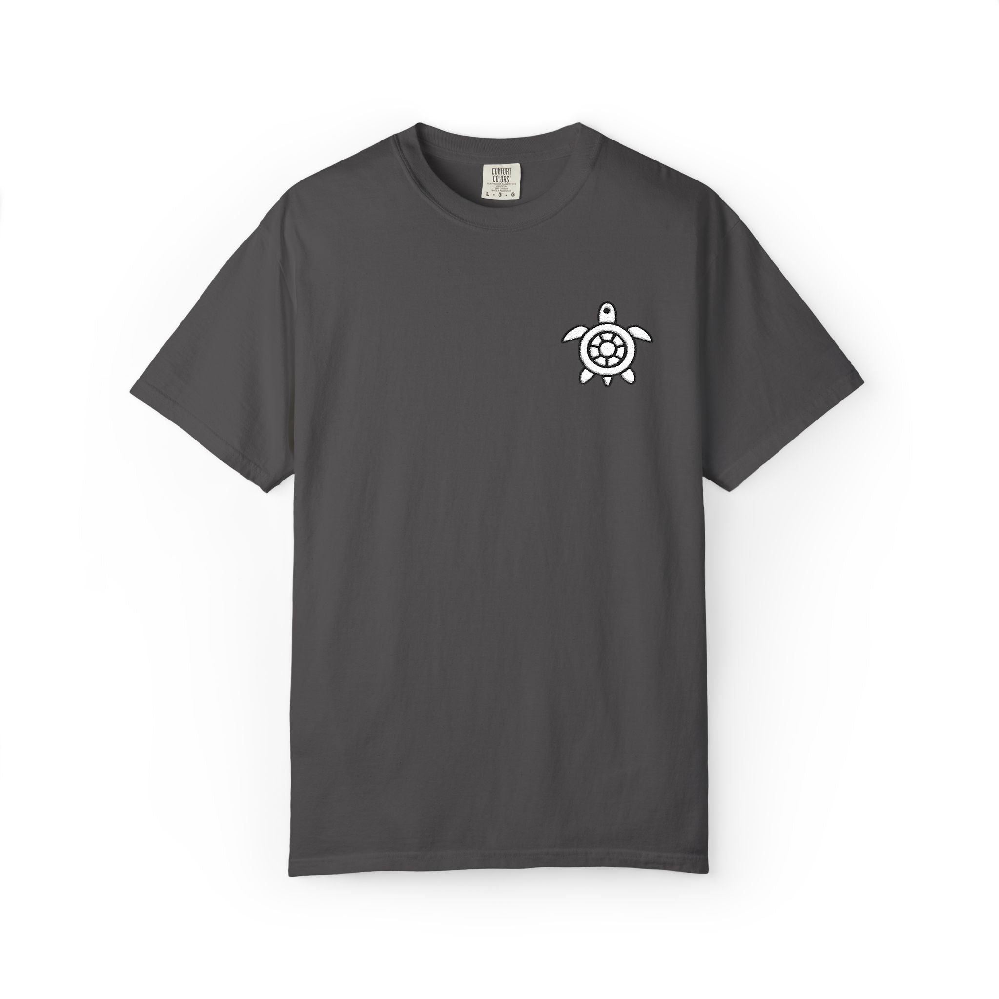 CHUBBA GEAR® Embroidered Turtle Logo Heavyweight T-Shirt