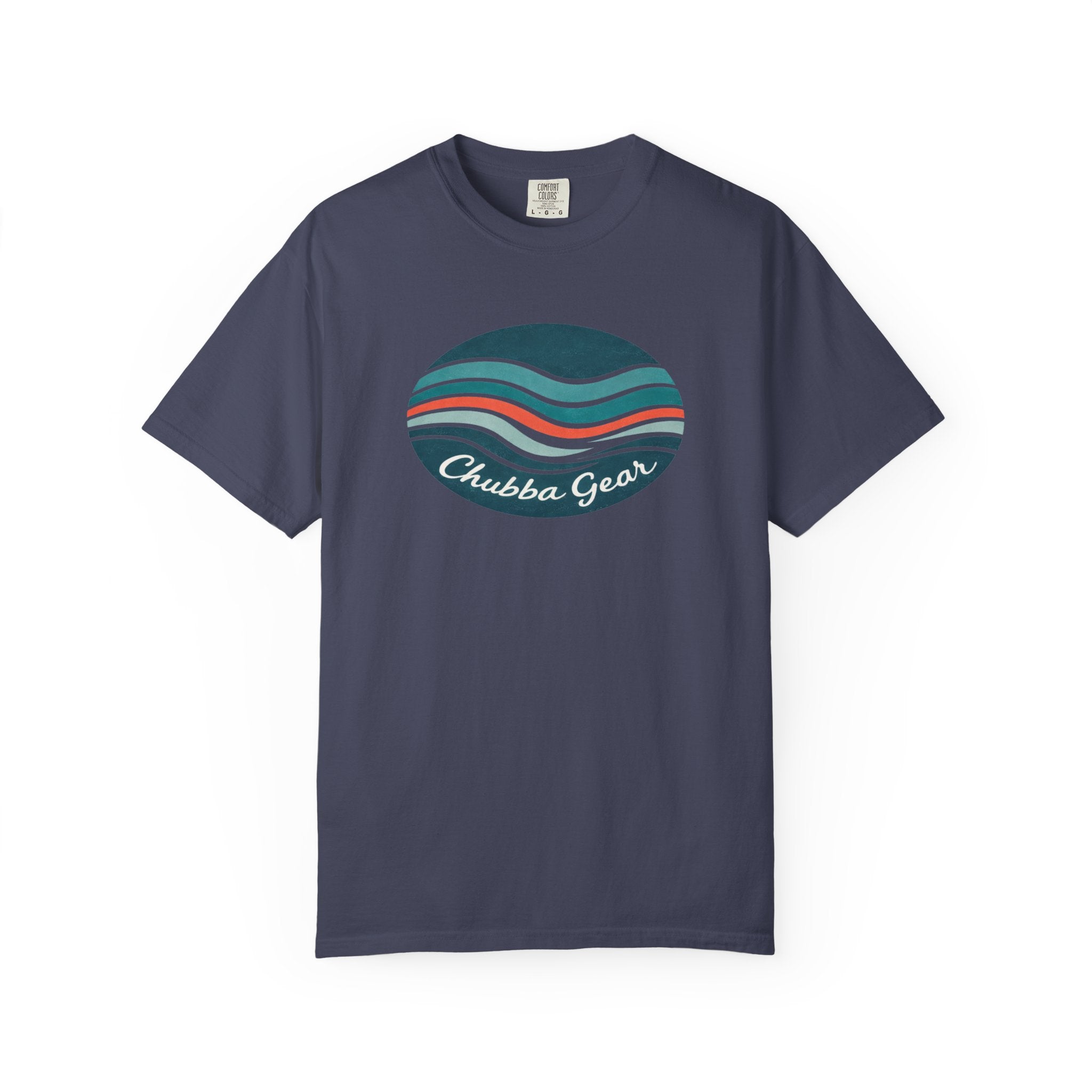 CHUBBA GEAR Retro Wave Surf T-Shirt